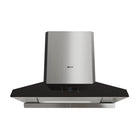 Fotile Perimeter Vent Series Stainless Steel Range Hood - 36"-Stainless steel and black tempered glass