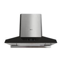 Fotile Perimeter Vent Series Stainless Steel Range Hood - 36"-Stainless steel and black tempered glass