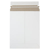 JAM Paper Photo Mailer Stiff Envelopes with Self Adhesive Closure, 7 x 9, White, 12 Pack-Stiff Mailer