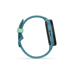 Garmin Bounce 2 Kids Smartwatch - 43mm - Turqoise-TRACK SPORTS, SLEEP AND MORE - Built-in sports apps use GPS to let your child track runs, walks and bike activities. They can also record laps while swimming or can log other activities. Plus, track their daily steps, and check that they’re getting enough rest with sleep tracking.