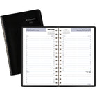 AT-A-GLANCE 2026 Daily Appointment Book - 8" H x 4-7/8" W - Black - English-Page size: 8" H x 4-7/8" W
