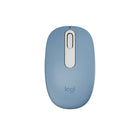 Logitech M196 Portable Wireless Bluetooth Mouse - Blue & Grey-Convenient Portable Mouse for Laptops and Tablets: The Logitech M196 Bluetooth Wireless Mouse connects in seconds with a reliable pair-and-play Bluetooth connection - no dongle or port required