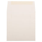 JAM Paper Square Strathmore Invitation Envelopes - 6" x 6" - Natural White Wove - 25 Pack (191278)-Size: 6 x 6 inches