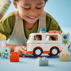 LEGO DUPLO Town Ambulance & Driver Building Block Set-Role-play toy for preschool kids develops self-expression and fine motor skills