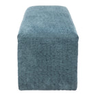 Zuo Scatola Bench - Blue-Dimensions: 18.9" L x 55.1" W x 19.3" H