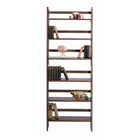 Winsome 3-Tier Folding and Stackable Shelf, Antique Walnut-Made of solid and composite wood