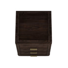 Manhattan Comfort Evelyn 20" Modern 3-Drawer Nightstand 2-Piece Set - Brown-30 Day Limited Manufacturer's Warranty