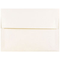 JAM Paper A6 Metallic Invitation Envelopes - 4.75" x 6.5" - Stardream Opal - 25 Pack -Colour: Opal