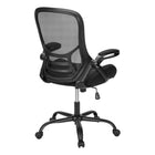 Monarch Specialties 7367 Ergonomic Mesh Office Chair - Black-Enjoy hassle-free assembly with our easy-to-follow instructions, making this stylish office chair a perfect addition to any modern workspace