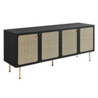 Modway Chaucer 69.5" Sideboard - Black-Modern Sideboard