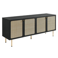 Modway Chaucer 69.5" Sideboard - Black-Modern Sideboard