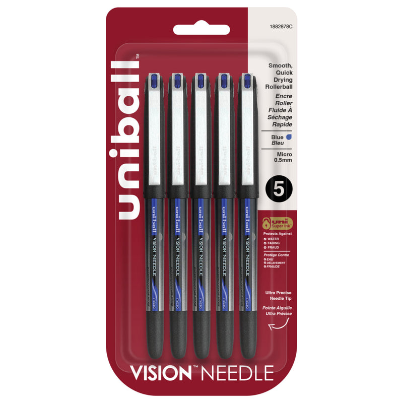 Ultra Micro Uni Ball Vision Exact Fine Uni-ball Blue Vision Needle
