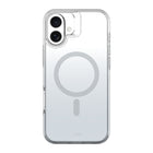 AXS Crystal Shield D3O Case Made with Recycled Materials Magsafe Compatible for Apple iPhone 16 Plus - Mist Grey Gradient-Anti-UV material offers a crystal clear design displaying the original design of your phone