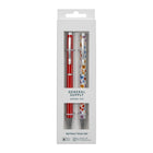 General Supply Goods + Co Twist Gel Pens - Pink Flower - 2 Pack-Twist-action gel pens with black ink