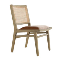 Plata Imports Antonella Cane Chair-Elegant cane details