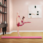 Soozier 7 ft Folding Balance Beam - Pink-High density and sustainable EPE foam wrapped for comfort and safety
