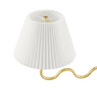 Modway Wave Squiggle 4-Arm Pendant Light - Brass-Assembly Required