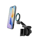 MyBat Magnetic Car Mount for Tesla Model 3 &Y - Sleek Black -Occasions: Road trips, daily commute, ride sharing, in-car media use, navigation in Tesla vehicles.