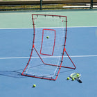 Soozier Pitch Back 5 Angles Adjustable Rebounder Net -Made of solid and high quality red iron pipe