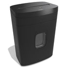 Staples 10-Sheet Micro-Cut Personal Shredder-The micro-cut shredder function takes your data down to 4.3mm x 13mm pieces 