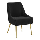 Zuo Maxine Dining Chair - Black/Gold-Assembly required