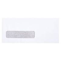 SupremeX Security Commercial Envelopes with Window - Tinted Grey Lining - #9 - 24 lb. - 3-7/8" x 8-7/8" - White - Box of 500-#9 Window Security Envelopess