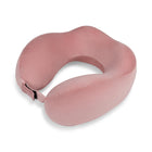 Bugatti Ergonomic Neck Pillow - Pink-Ergonomic shape designed to fit the natural curve of your neck