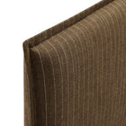 Modway Camille Striped Linen Blend Twin Size Headboard - Earth Stripe-Assembly Required