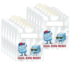 Creative Teaching Press Cool Kids Read Book Buddy Bag - 2 Packs of 6-Protect and organize your classroom books and supplies with this versatile clear storage bag!