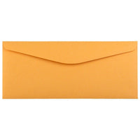 Jam Paper #11 Recycled Envelopes - 4 1/2" H x 10 3/8" W - Brown Kraft Manila - 50 Pack-Color: Brown Kraft Envelopes