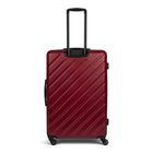 Swiss Mobility 3-Piece ABS Hardside Luggage Set - ABS - Red-Travel Bags For Every Trip:  The AHB suitcase set will accompany you on any trip, 20" airline approved carry on luggage, 24" medium (checked) works for a one- to two-week trip, 28" large suitcase is great for checked luggage on long vacations