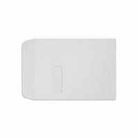 LUX 9 x 12 Open End Window Envelopes, White Linen, 50 Pack (1590-WLI-50)-9 x 12 open end window envelopes are perfect for sending documents/catalogs/direct mail/promotional material/brochures