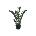Monarch Specialties 29" Artificial Indoor ZZ Plant - Floor - Black Pot-29" tall indoor artificial zz tree in a 6" black pot adds an eye catching pop of greenery to any floor or surface in your home