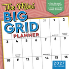 Sellers Publishing 2027 "The Mini Big Grid Planner" Mini Calendar-Convenient 7" x 7" size for small spaces