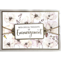 Rosedale Gold Friendship Greeting Cards/Envelopes - 5-1/2" x 8" - Religious: Encouragement - 6 Pack-Premium quality greeting cards