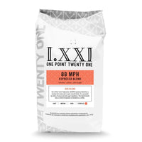 One Point Twenty One 88 MPH Espresso Blend Whole Bean Coffee - 2 lbs-Medium Roasted Espresso