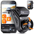 Vantrue S1 Pro 2.7K Dash Cam with 64 GB SD Card-Recording at 60fps delivers smoother video and reduces motion blur during high speed driving or sudden braking
