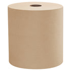 Scott 100 percent Recycled Fiber Hard Roll Paper Towels - 1.5" Core - with Absorbency Pockets - Brown - 12 Pack-9600'/Case