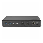 Kensington SD4880P EQ USB-C 10Gbps Quad Video 17-in-1 Driverless Dock - 100W PD - DP/HDMI - Window-Up to 100W Dynamic Power Delivery