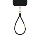 Ideal of Sweden Phone Wristlet Strap - Black-Attachment patch; 100% TPU, Hardware: Zinc alloy