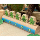 Yellow Door Five Frogs on a Log Number Line Toy-This engaging, double-sided resource is perfect to help young learners develop a strong grounding and understanding of numbers to five.