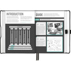 AT-A-GLANCE Undated Foundation Weekly/Monthly Planner - 8-1/4" H x 5-3/4" W - Black - English-Includes stickers to help track deadlines, to-do’s and priorities
