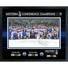 Edmonton Oilers 2025 Conference Champions - Framed Print - 20" x 16"-Premium virtual frames