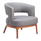 Zuo Penryn Accent Chair - Slate Grey-Assembly required