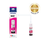 Epson T522 Ink Bottle - Standard Capacity - Magenta-Save up to 80 percent with low-cost replacement ink bottles vs. ink cartridges