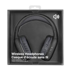 Basic Tech Wireless Over The Ear Headphones - Charcoal-Size of speaker: 40mm