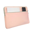 Vangoddy Neoprene 17" Laptop Protective Sleeve Case with Extra Pocket - Pink-Versatile Compatibility. Fits laptops and ultrabooks up to 17.3 inches from various brands.
