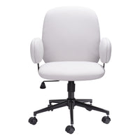 Zuo Lionel Office Chair - Beige-Comfy and durable polyester fabric