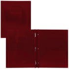 Staples Poly Report Cover - Red-Letter size