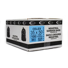 Eco II Garbage Bags - 35" x 50" - Strong - Blue Tint - 100 Pack-100 Pack